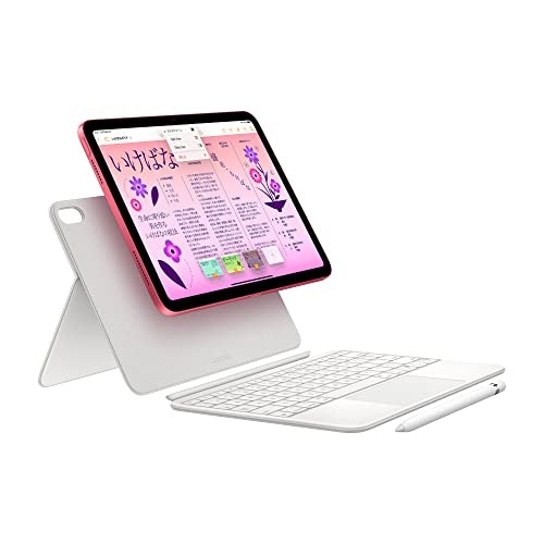 2022年発売の第10世代モデル。Magic Keyboardと第1世代Apple Pencilに対応