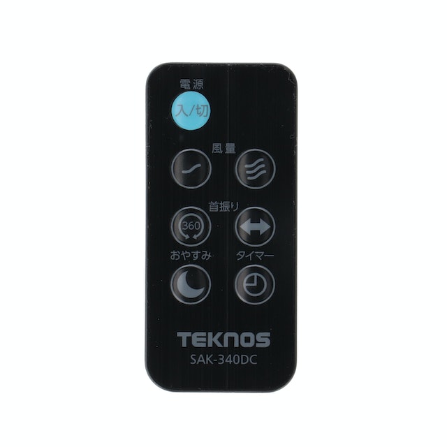TEKNOS 3Dフルリモコンサーキュレーター SAK-340DCをレビュー