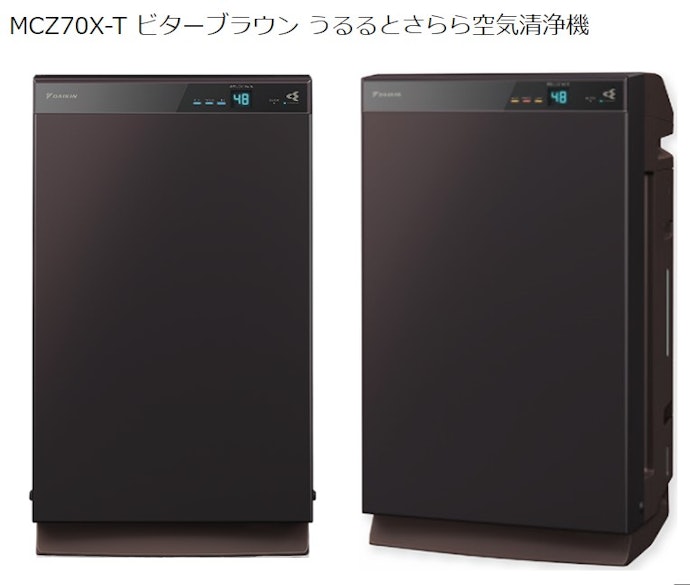 ダイキン うるるとさらら 除加湿空気清浄機 MCZ70YKS-T ダイキン 除加湿ストリーマ空気清浄機 MCZ70Yをレビュー