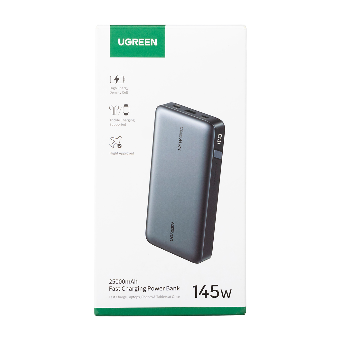 【中古品】UGREEN 145W Power Bank モバイルバッテリー Amazon.co.jp: UGREEN PD3.1 モバイルバッテリー 145W高出力