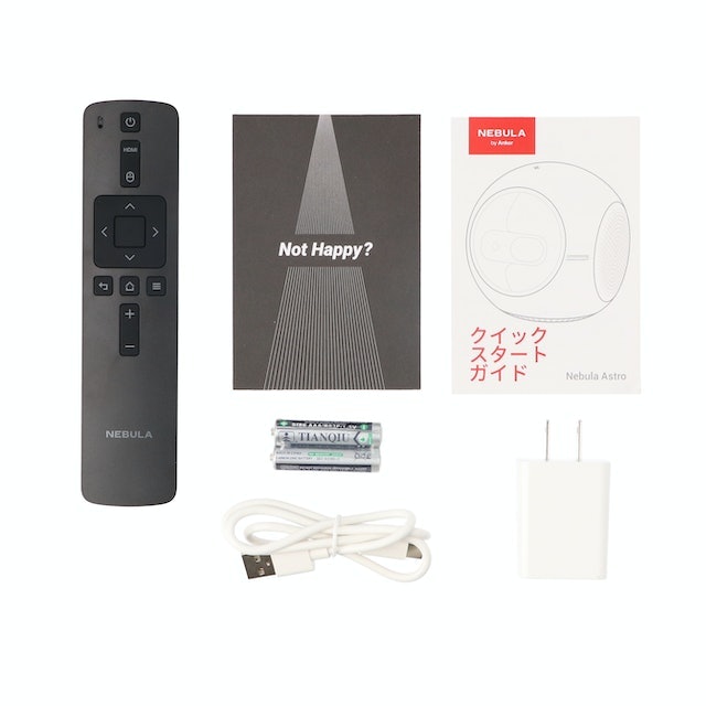 NEBULA ASTROプロジェクター リモコン、説明書など付属品あり NEBULA NEBULA ASTROプロジェクター リモコン、説明書など付属品あり NEBULA