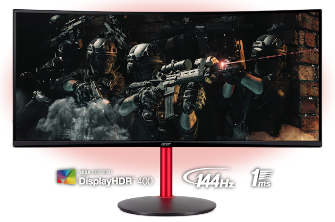 Acer ゲーミングモニター Nitro XZ342CUPbmiiphxをレビュー Acer ゲーミングモニター Nitro XZ342CUPbmiiphxをレビュー