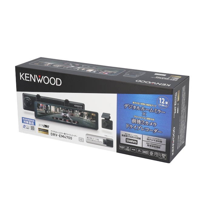 ケンウッド デジタルミラー型ドライブレコーダー DRV-EM4700をレビュー
