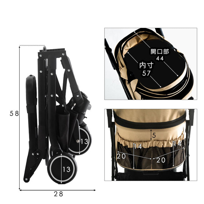 タンスのゲン 折り畳みわんタッチ3way ペットカートをレビュー