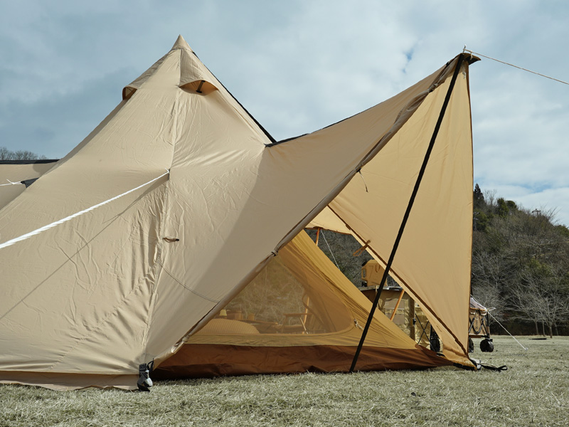 DOD Yadokari Tent T6-662-GY-Japanese Camping Gear, 45% OFF