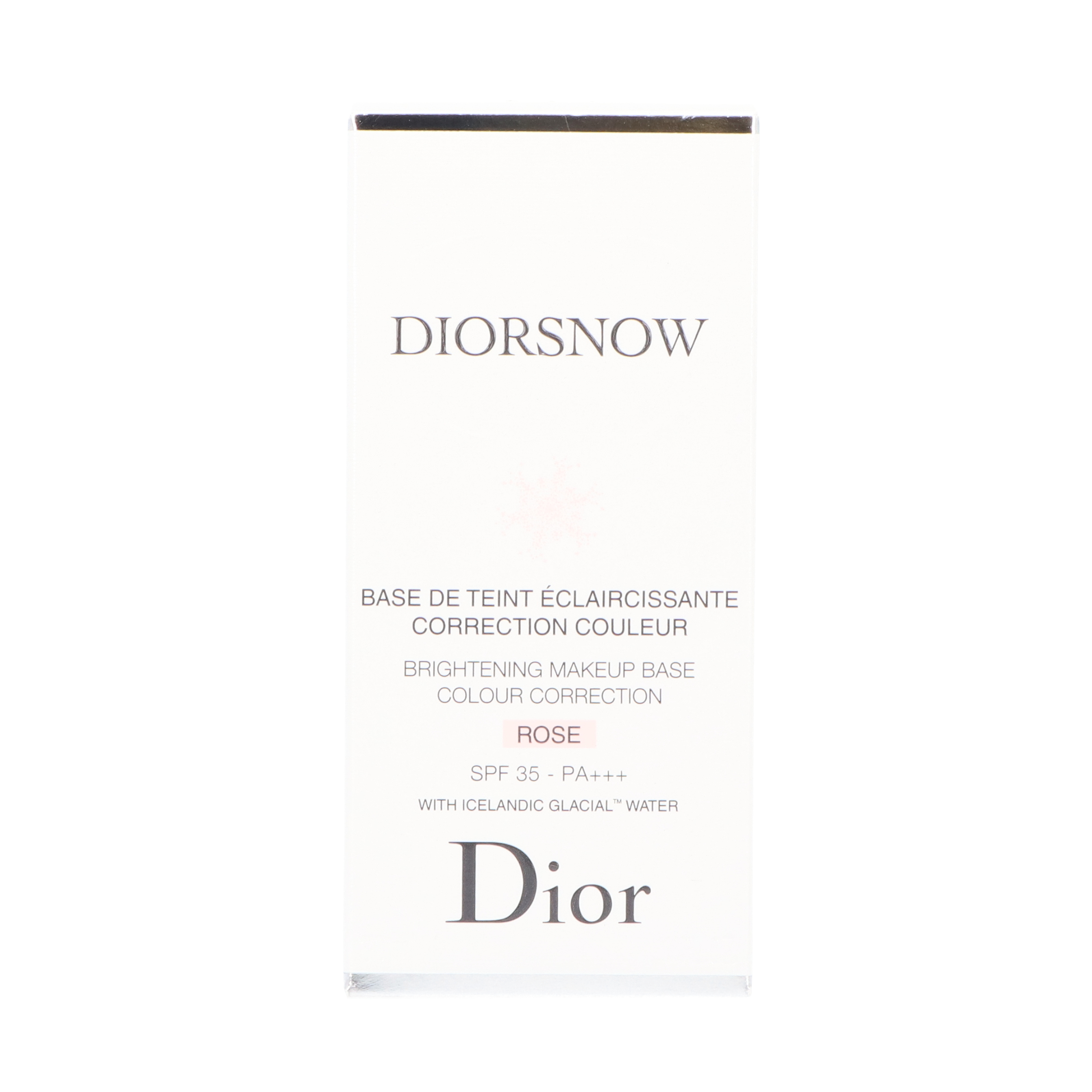 ディオール スノー メイクアップべース UV35 ローズをレビュー