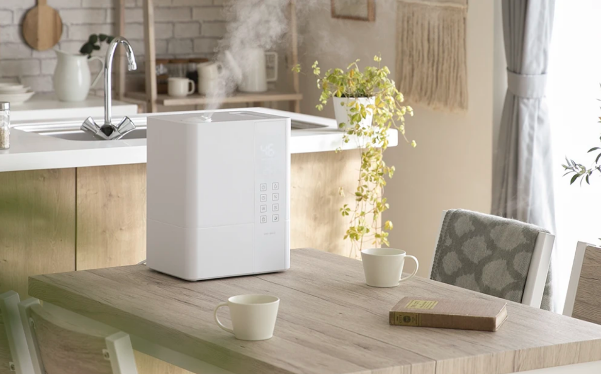 モダンデコ UV除菌機能付き ハイブリッド加湿器 jxh003jを