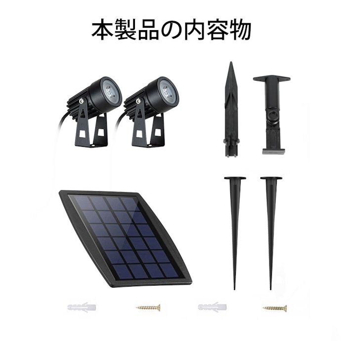 保証期間は3年とたっぷり。ネジやプラグなども付属