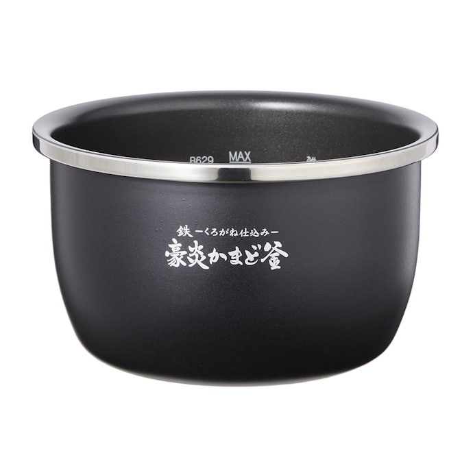 IHと相性がいい鉄仕込みの内釜。炊飯メニューが豊富な高級モデル