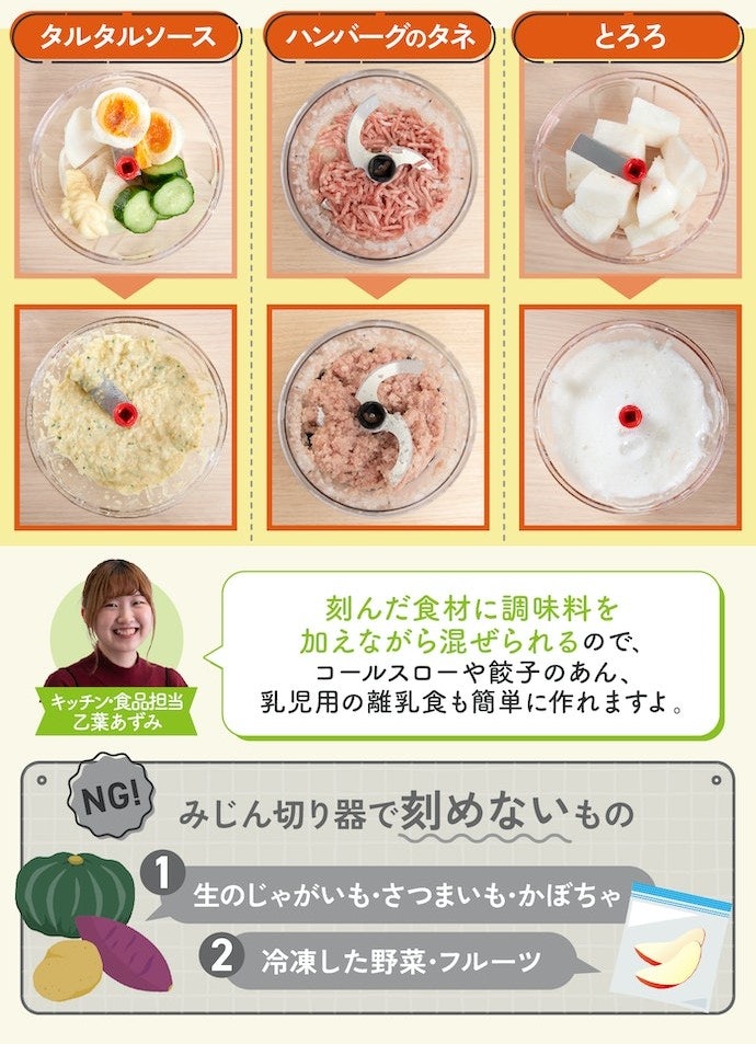 みじん切り器の活用法は?