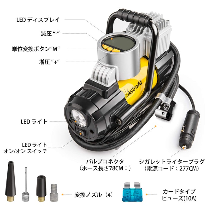安全面に配慮したつくり。連続使用時間は10〜15分