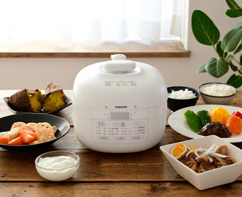 山善 - YAMAZEN 山善/マイコン電気圧力鍋/YPCB-M220/Sランク/05【中古】 山善 マイコン電気圧力鍋 YPCB-M220をレビュー！クチコミ・評判