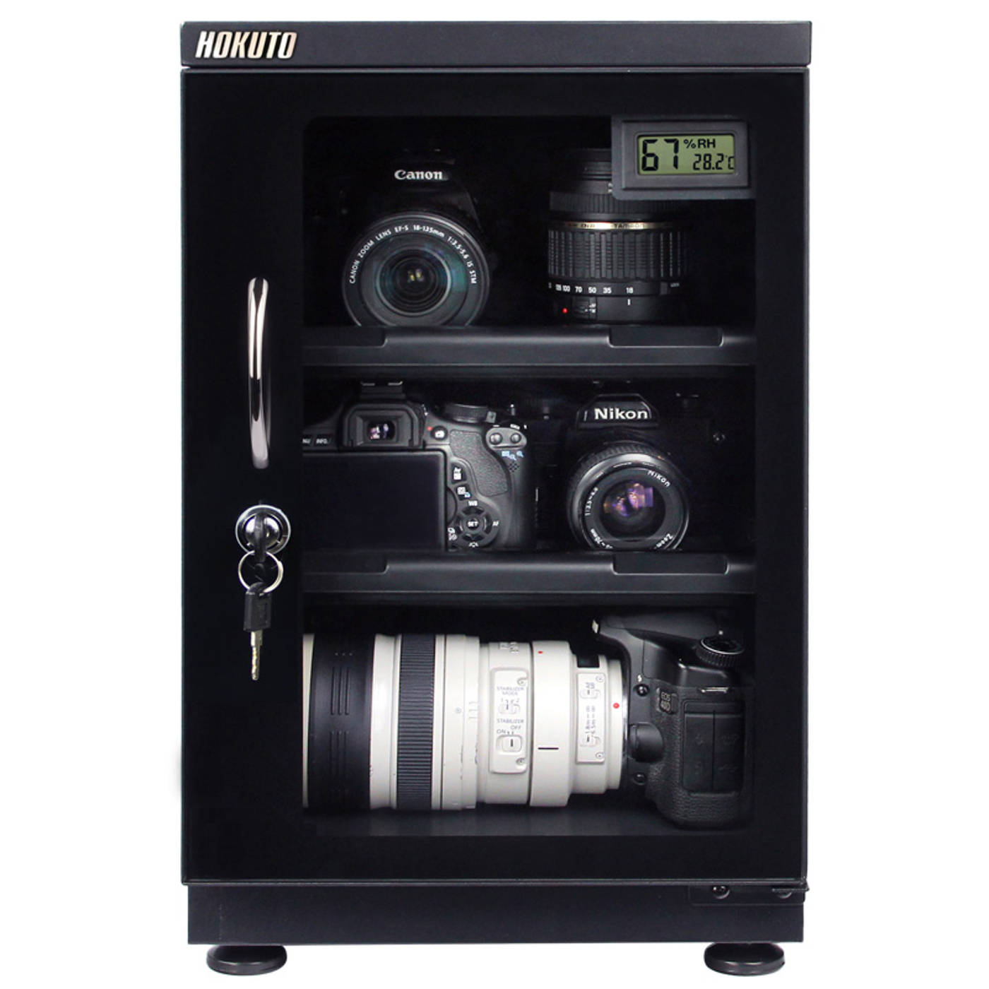 HOKUTO 防湿庫 HS-41Lをレビュー！クチコミ・評判をもとに徹底