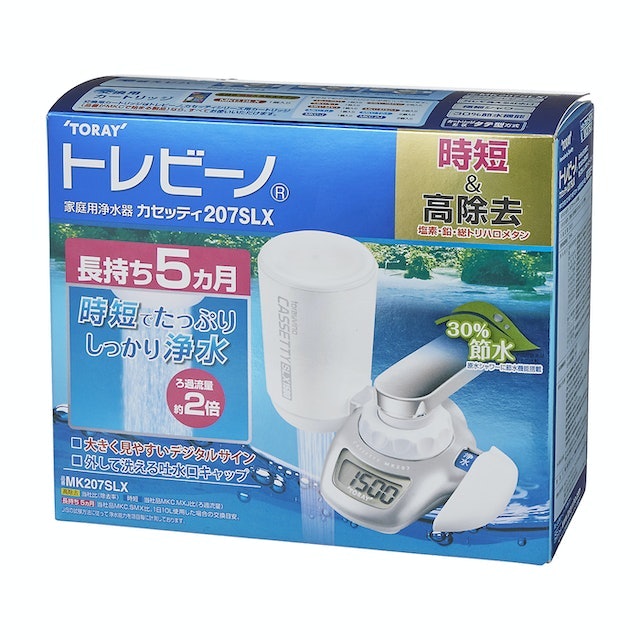 【未開封】TORAY 家庭用浄水器 207SLX 交換用カートリッジ3個付 トレビーノ カセッティ 207SLXをレビュー!クチコミ・評判をもと