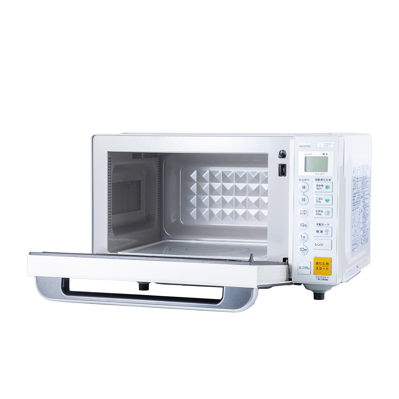 ヤマダ YMW17RK 電子レンジ 2023年製 ホワイト ヤマダ YMW17RK 電子