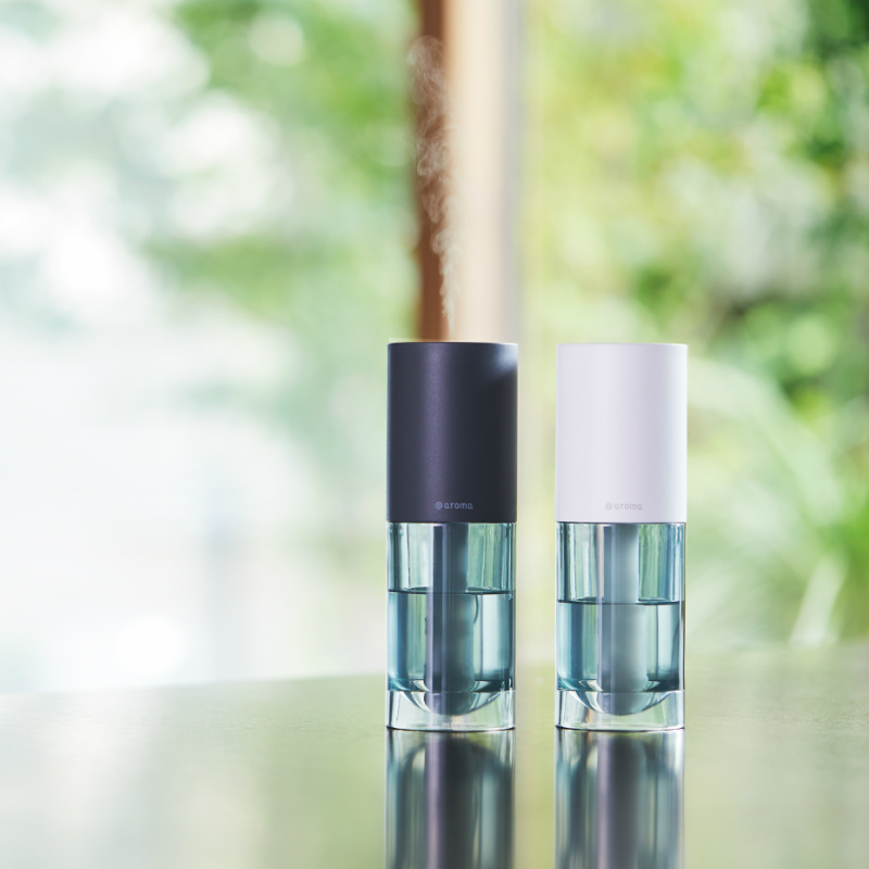 アットアロマ　ディフューザー　ソロ　グレー ソロ グレーの通販｜CAT_DIF｜アットアロマ | アロマ専門通販