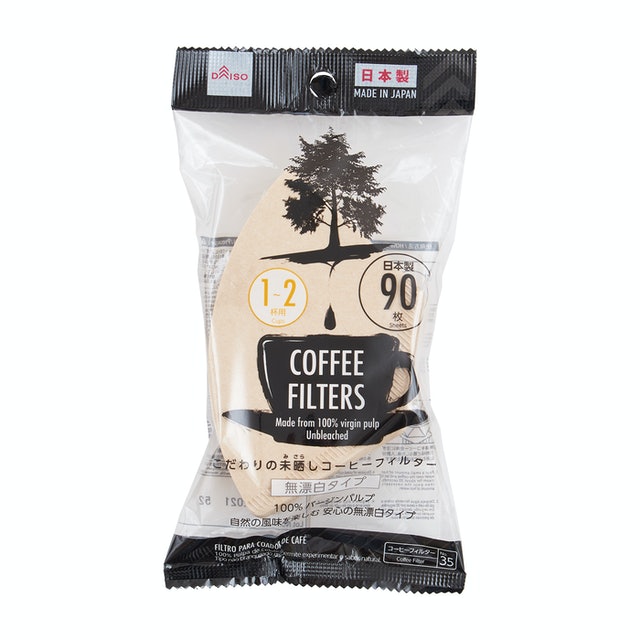 ダイソー こだわりの未晒しコーヒーフィルターをレビュー！クチコミ