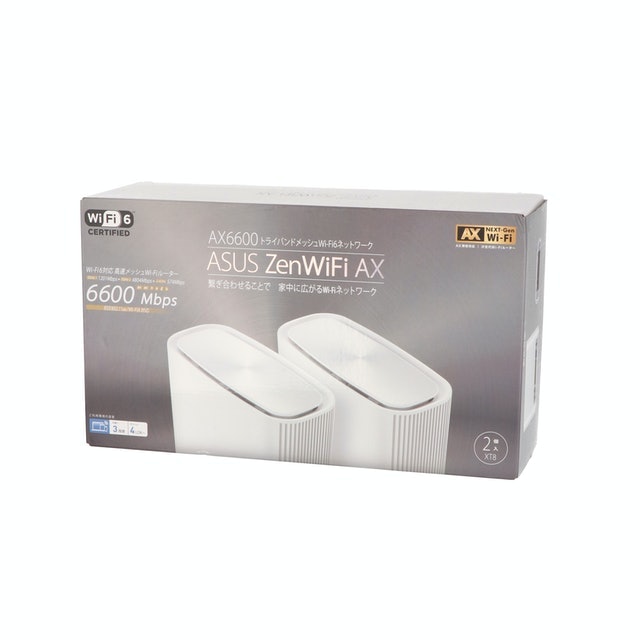 ASUS ZenWiFi AX (XT8) ホワイト 無線LANルーター PC周辺機器 PC/タブレット 家電・スマホ・カメラ 激安初売