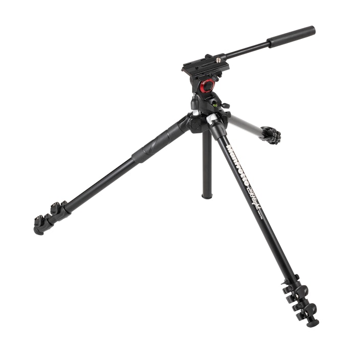 Manfrotto ビデオ三脚キット 290LIGHT+MVH400AH MK290LTA3-Vを Manfrotto ビデオ三脚キット 290LIGHT+MVH400AH MK290LTA3-Vを