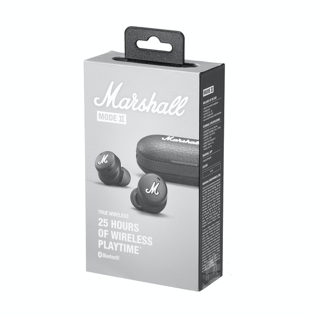 メーカー包装済】 c 新品 Marshall Mode Ⅱ aptブラック ワイヤレス