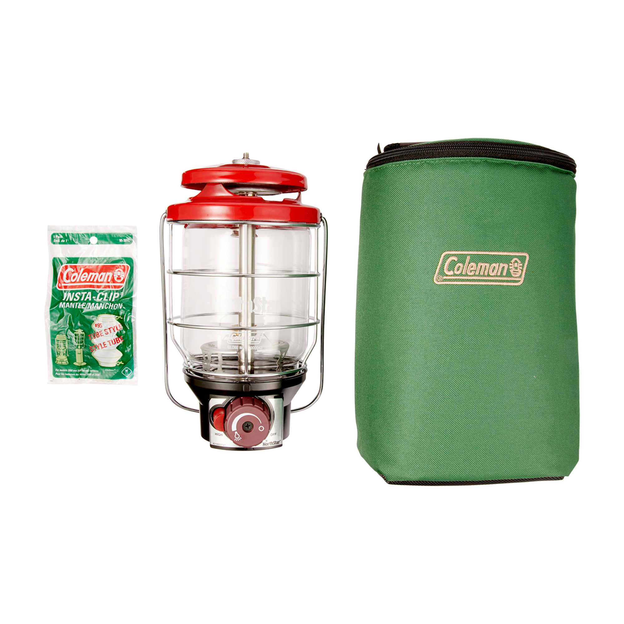 新品、未使用・コールマン ノーススター2500 ランタン LPガス グリーン