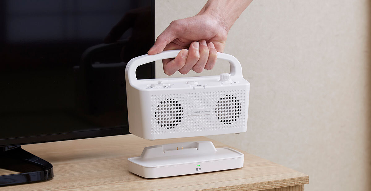 オーディオテクニカ 手元スピーカー テレビ用 2.4GHz ワイヤレス
