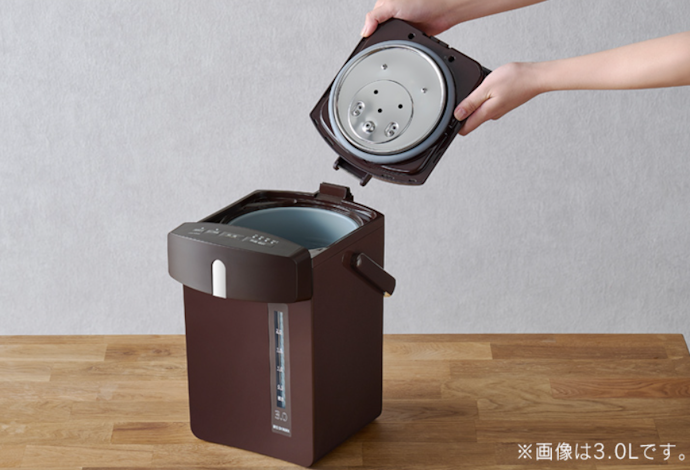 アイリスオーヤマ ジャーポット マイコン式2.2L IAHD-122を アイリスオーヤマ ジャーポット マイコン式2.2L IAHD-122を
