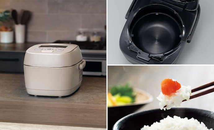 すし飯や炊き込みごはん用のメニューを搭載。新機能の冷凍ごはん用メニューも魅力