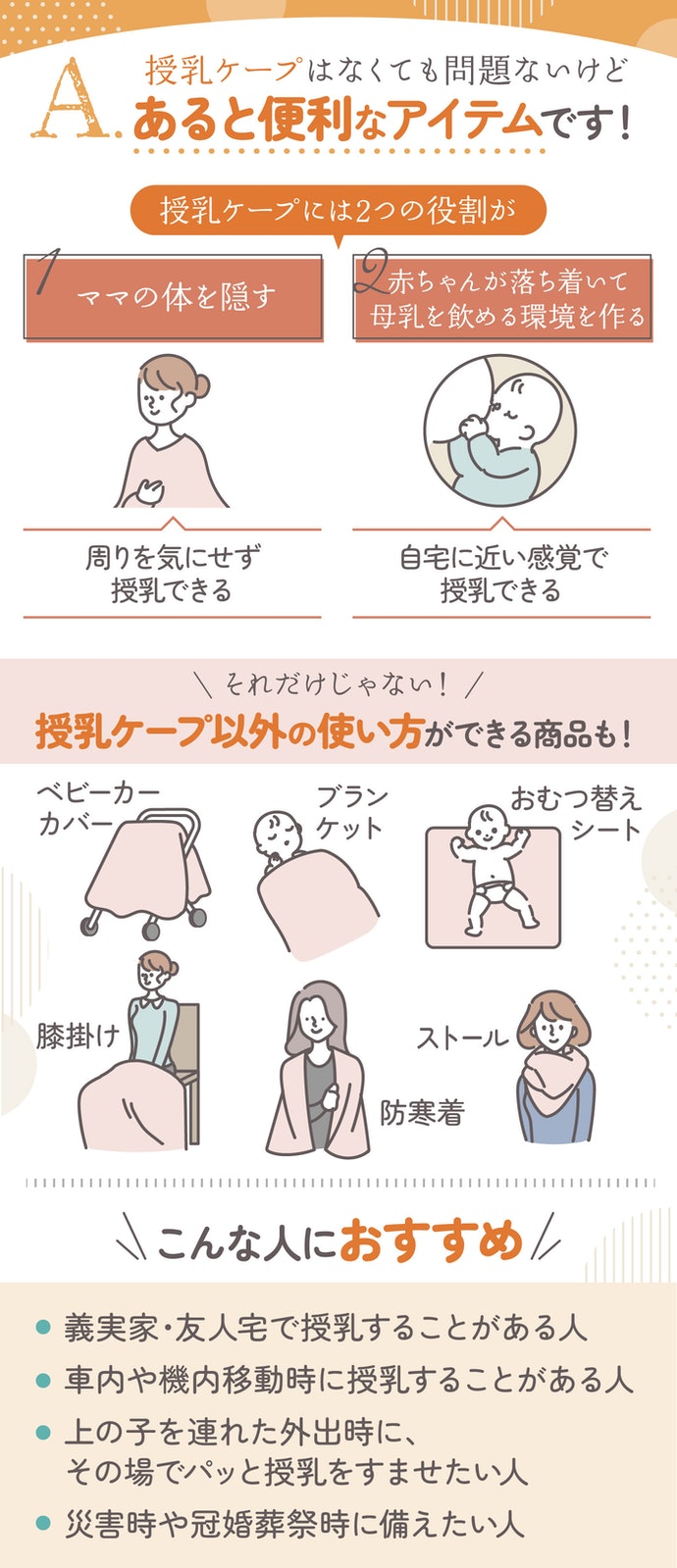 アビックス マミールナ ポンチョ型授乳ケープの口コミ 評判をもとにレビュー 徹底検証 Mybest