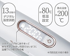 温度ロック・メモリー機能など、使いやすさにも配慮あり