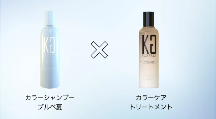 Kyogoku パーソナルカラーシャンプー アッシュグレー ブルベ夏の使い方は?