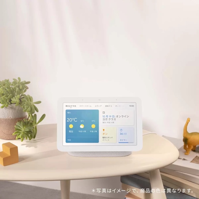 2021年発売のディスプレイ搭載モデル。動画再生・睡眠分析に対応