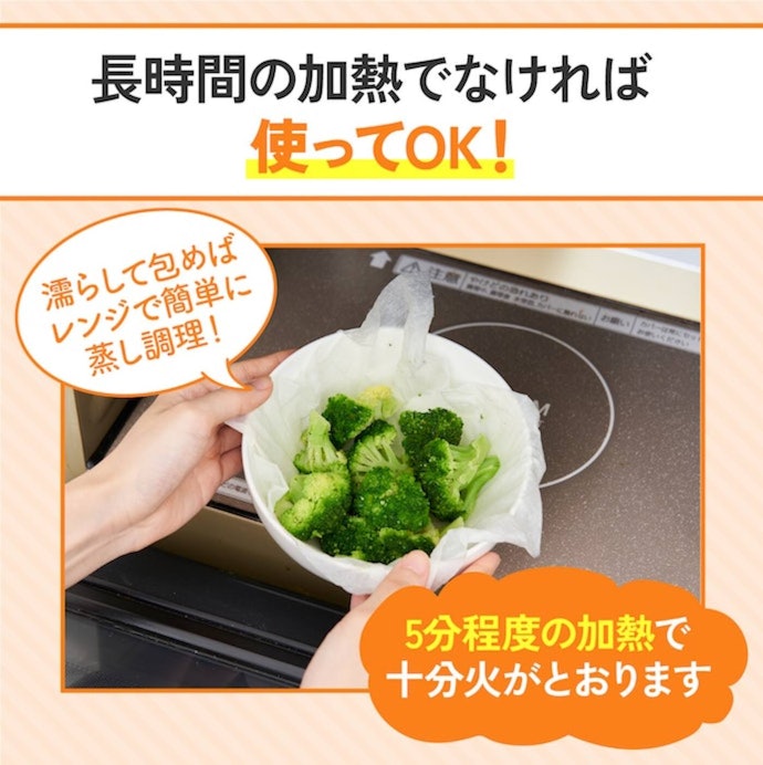 キッチンペーパーは電子レンジでも使える?