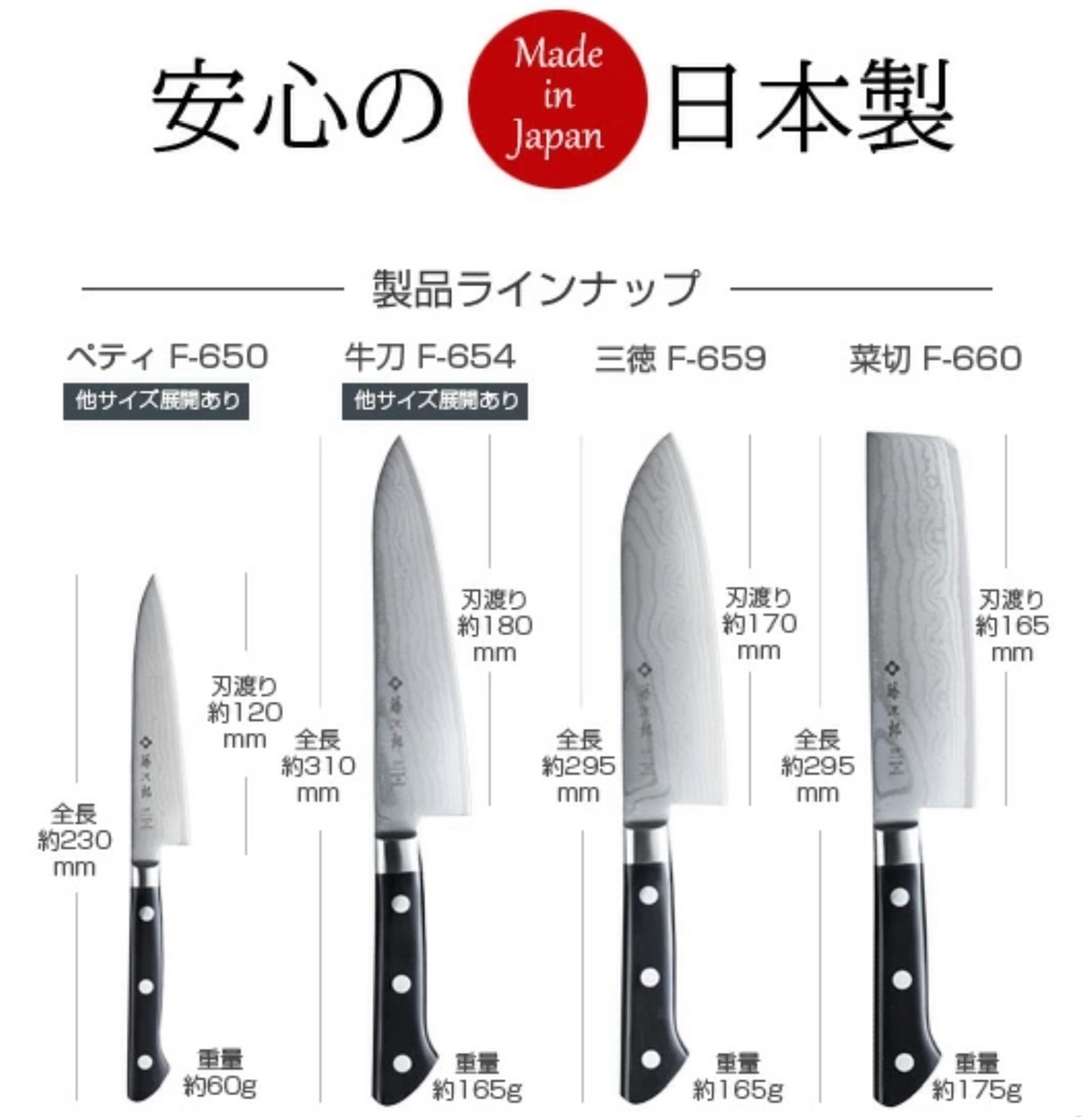 藤次郎 DPダマスカス鋼鍛造 口金付 牛刀をレビュー！クチコミ・評判を