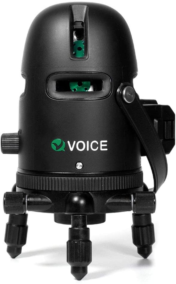 VOICE 5ライン グリーンレーザー墨出し器 Model-G5をレビュー！口コミ