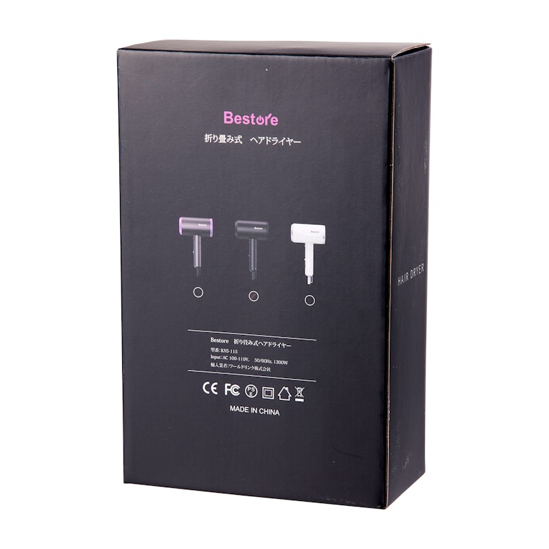 Bestore マイナスイオンヘアドライヤー KNS-115をレビュー！クチコミ