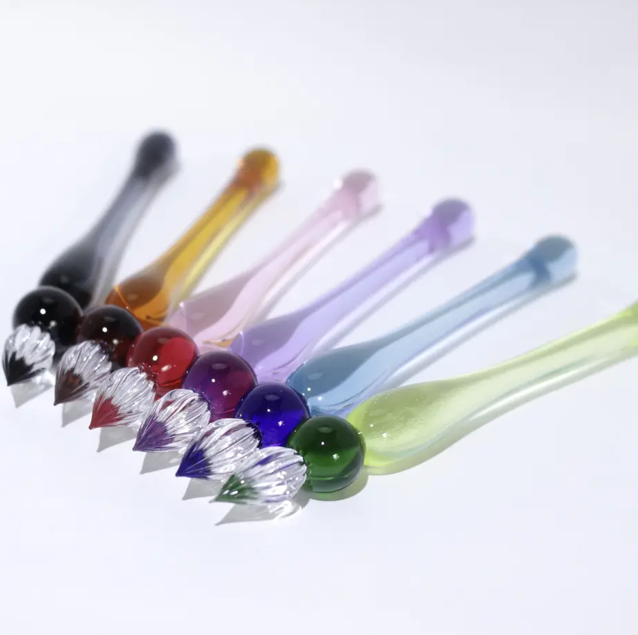 K*i様 ぐり工房 ガラスペンショート レインボー K*i様 ぐり工房 ガラスペンショート レインボー