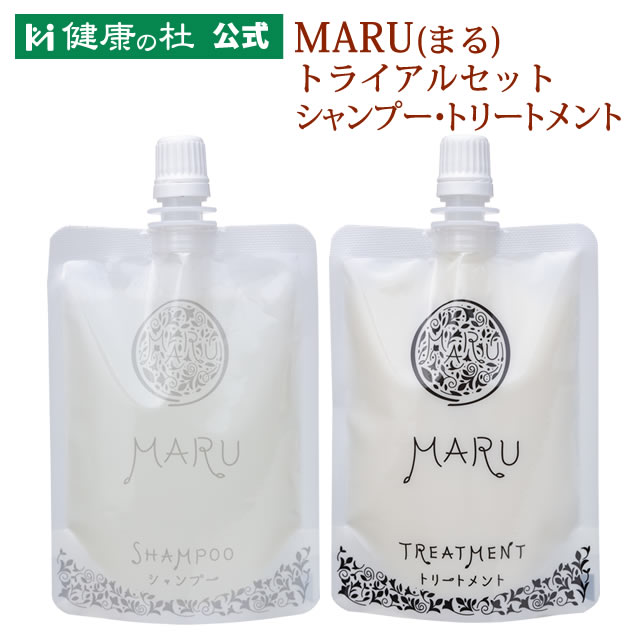 MARU(まる)シャンプー＆トリートメント　詰替タイプ　健康の杜 モイスト