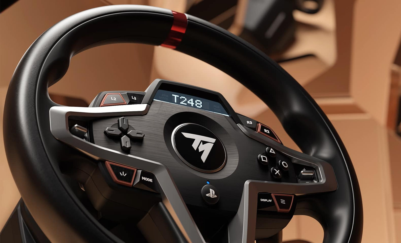 Thrustmaster なぶ スラストマスター レーシングコントローラー T248