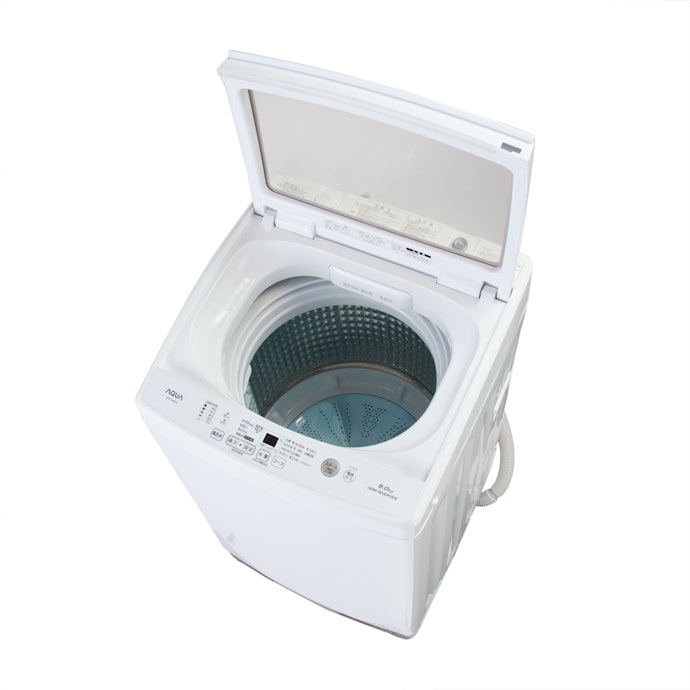 急遽値下げ！ほぼ未使用　アクア全自動洗濯機　AQW-V8M（８kg）