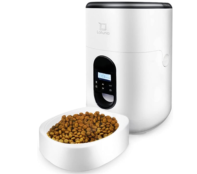 Latuna タイマー式自動給餌器モグモグマシーンをレビュー