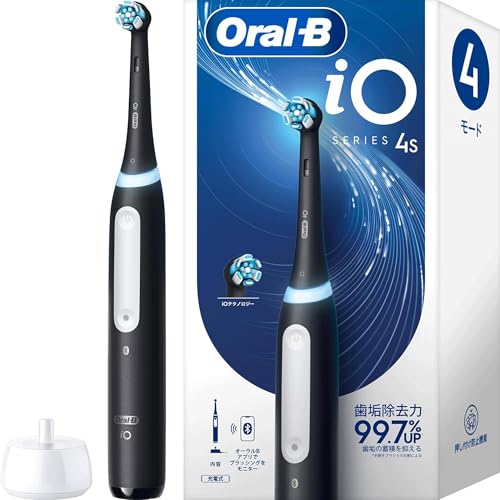 【新品】Oral-B iO Series 2s 電動歯ブラシ 本体　ブラック Amazon.co.jp: Oral-B 充電式電動歯ブラシスターターキット iO
