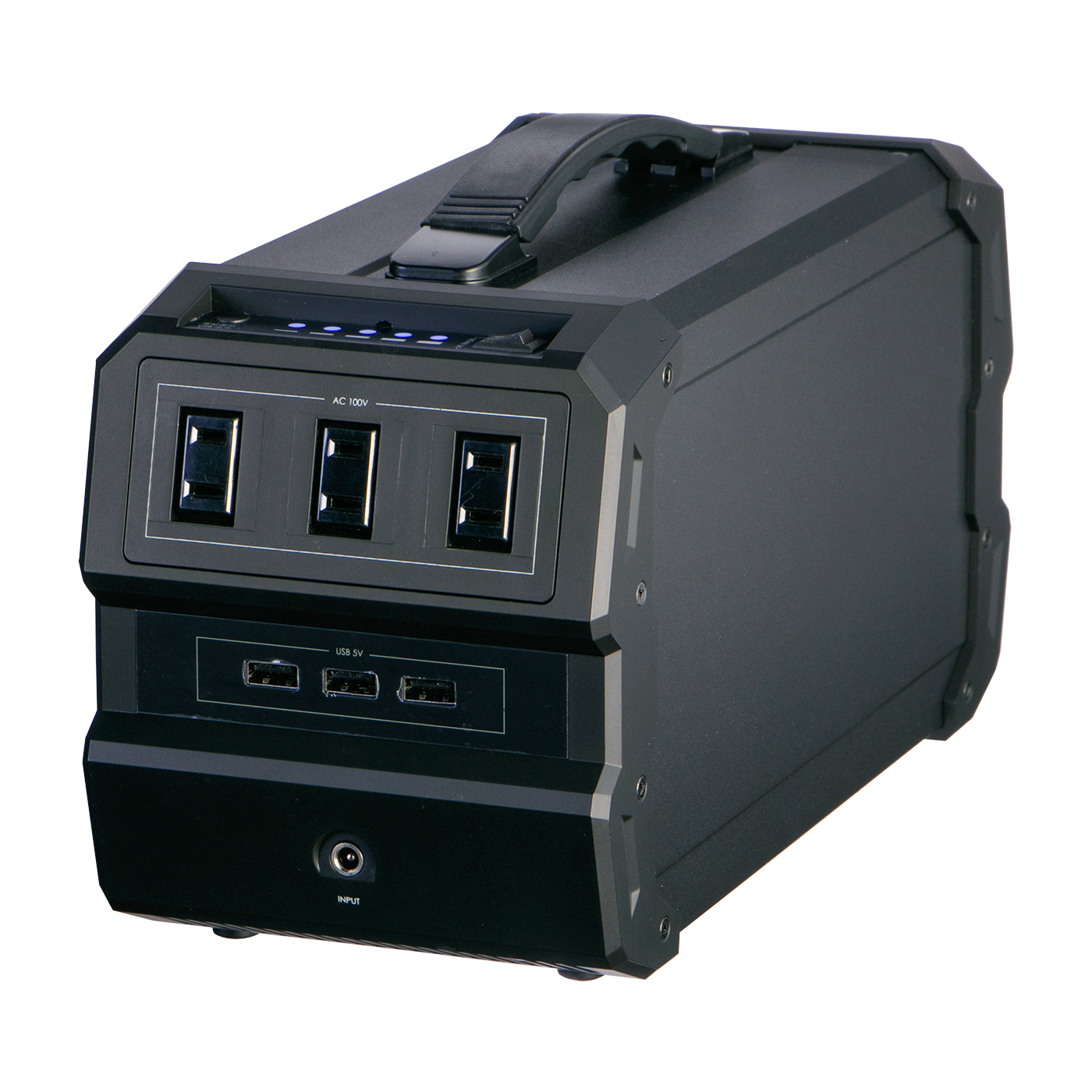 ラ・チタ エナーボックス　ブラック ポータブル電源 大容量 エナーボックス1300 [容量1254Wh、出力