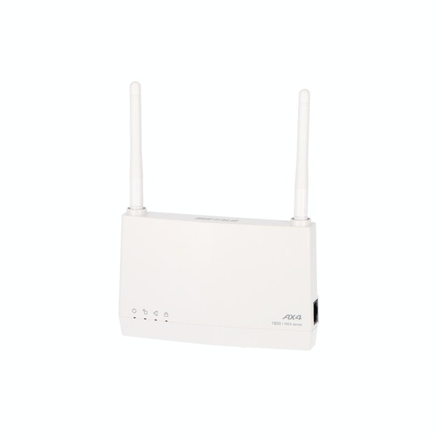 BUFFALO 無線LAN中継機 ホワイトWEX-1800AX4EA d6bbdc36728993075fcf554dfae94f