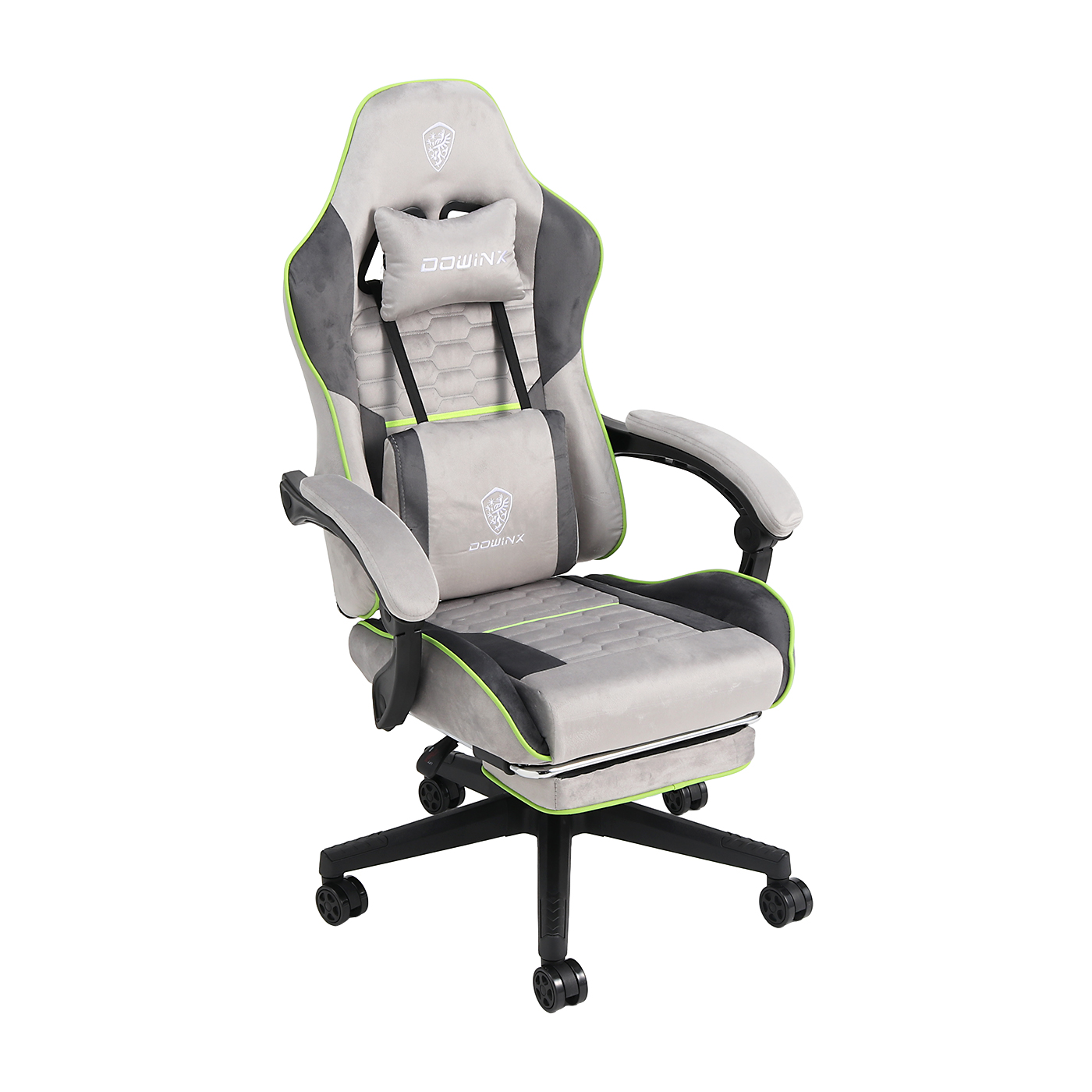 チェア Amazon.co.jp: Dowinx ゲーミングチェア ファブリック 調節可能な肘掛