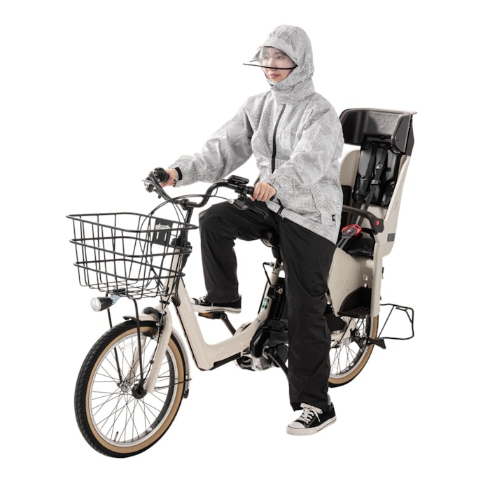 カジメイク PIRARUCU レインシェイカー 7580は他の自転車用レインコートとどう違うの?