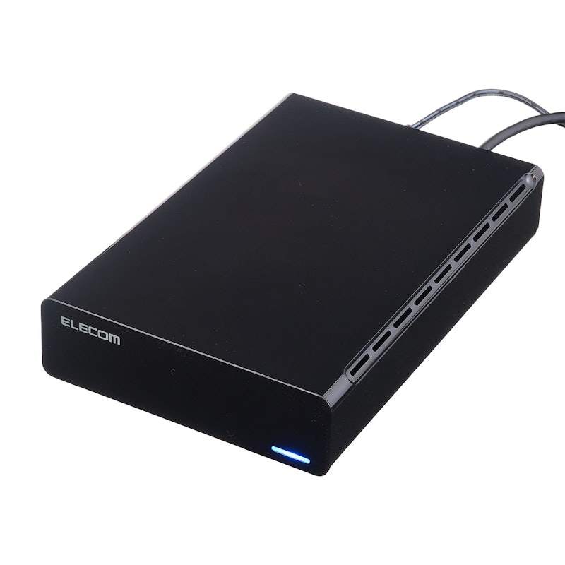 【新品未使用　新品未開封】エレコム 外付けHDD ハードディスク 6TB エレコム 外付けHDD ハードディスク ハイブリッドドライブ 6TB