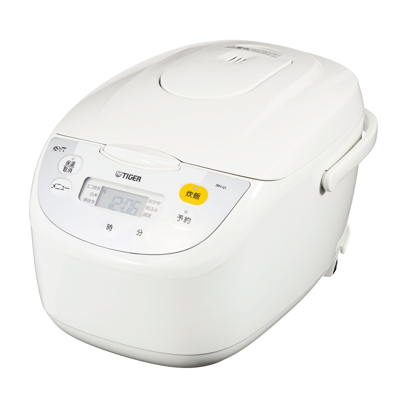 タイガー炊飯器 炊きたて JBH-G181W　一升炊き　25年製　リコール不該当 JBH-G181-W 炊飯器 炊きたて ホワイト [1升 /マイコン] タイガー