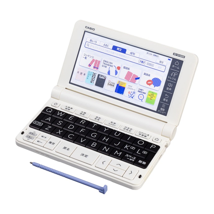 CASIO EX-word XD-SV4000 ホワイト 【公式通販】 CASIO EX-word XD-SV4000 ホワイト 【公式通販】