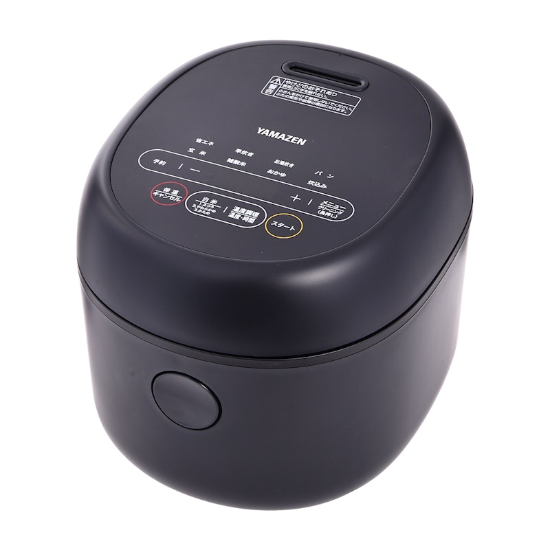 YAMAZEN 炊飯器 YR-DM051(B) ブラック YJR-DM051(B) マイコン式炊飯器 YAMAZEN(山善) ブラック色